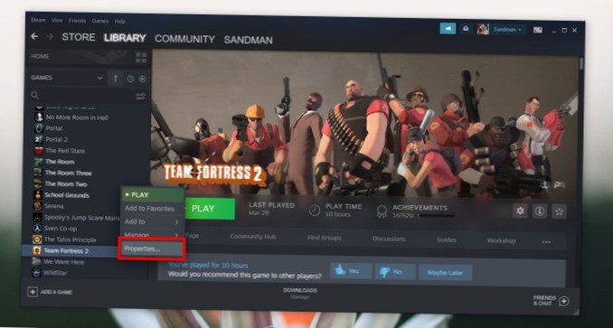 Come eseguire Team Fortress 2 con la risoluzione corretta su Windows 10