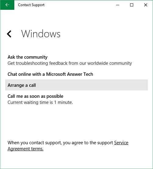 How To Schedule A Call Back From Microsoft Support