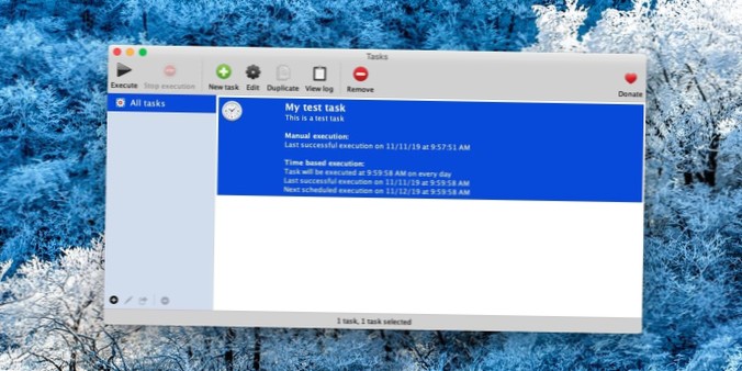 How to schedule tasks on macOS
