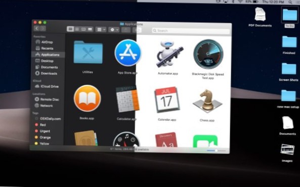 Comment planifier le thème sombre sur macOS