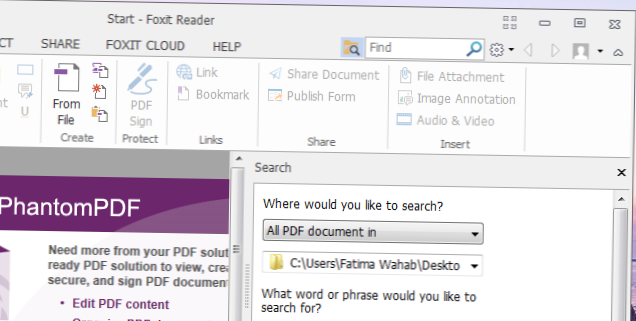 Come cercare il testo in più file PDF senza aprirli