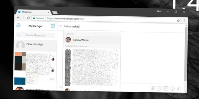 How To Send Messages To Yourself On Facebook Messenger