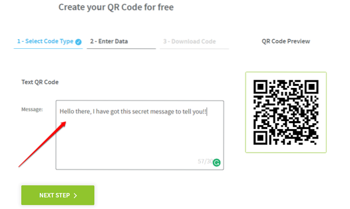 How To Send Messages Using QR Codes