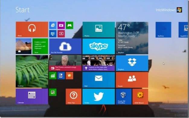 Como definir papel de parede animado ou vídeo como plano de fundo da tela inicial no Windows 8.1 [vídeo]