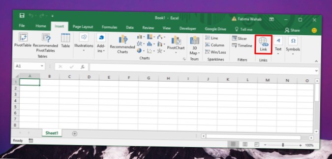 Hoe u aangepaste hyperlink-tooltip-tekst instelt in MS Excel