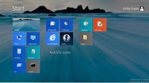 How To Set Desktop Background Picture As Start Screen Background In Windows 8.1