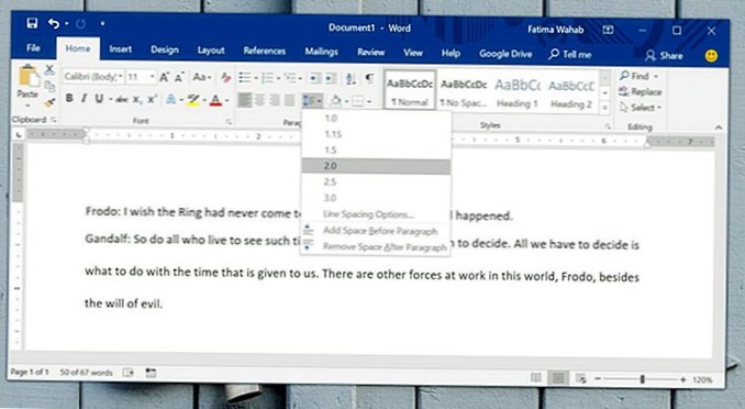 How To Set Double Line Spacing In Microsoft Word For Academic Work