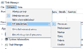 How To Set The Default Tab In Task Manager In Windows 10