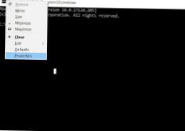 How To Set The Default Window Size For Command Prompt On Windows 10