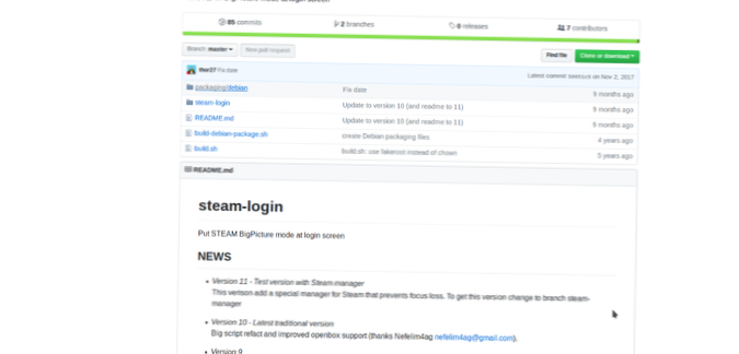 Jak nastavit parní stroj Linux bez Steam OS