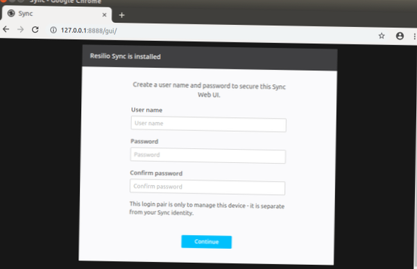 Come impostare un server Resilio Sync su Linux