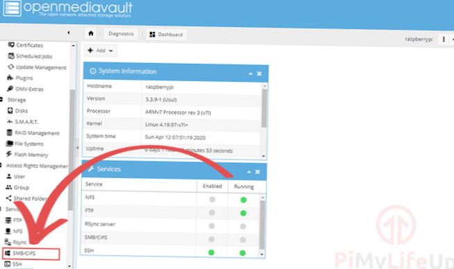 How to set up OpenMediaVault on Raspberry Pi 4
