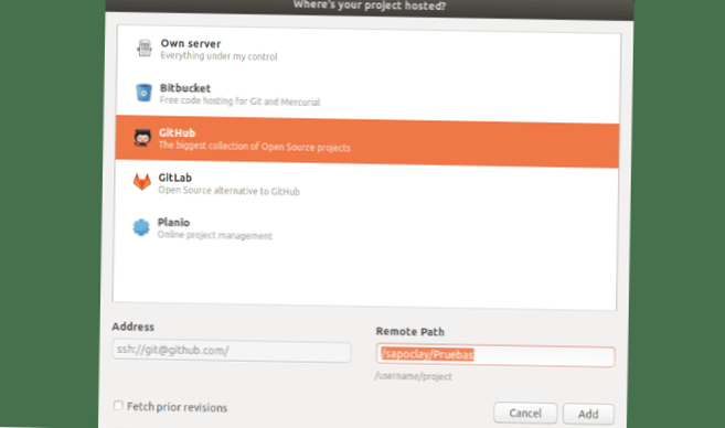 Jak nastavit SparkleShare na Linuxu