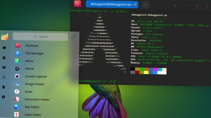 How To Set Up The Deepin Desktop Environment On Arch Linux
