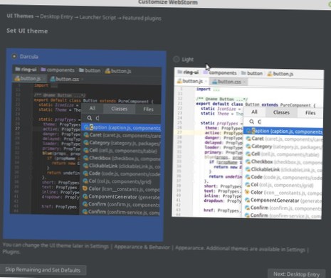 So richten Sie die WebStorm-JavaScript-IDE unter Linux ein