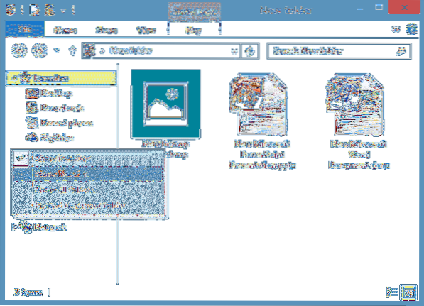 Como mostrar bibliotecas no Windows 8.1 Painel de Navegação do Explorer