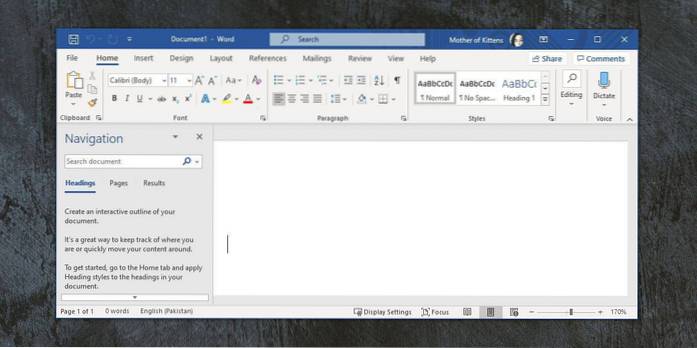 How To Show Or Hide The Search Box In Office 365 Title Bar
