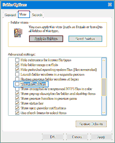 How To Show/Hide Drive Letters In Windows 7