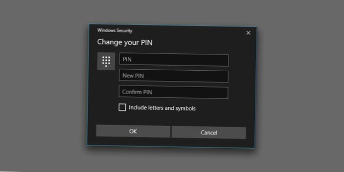 Cum să omiteți Adăugarea unui cod PIN în timpul configurării Windows 10