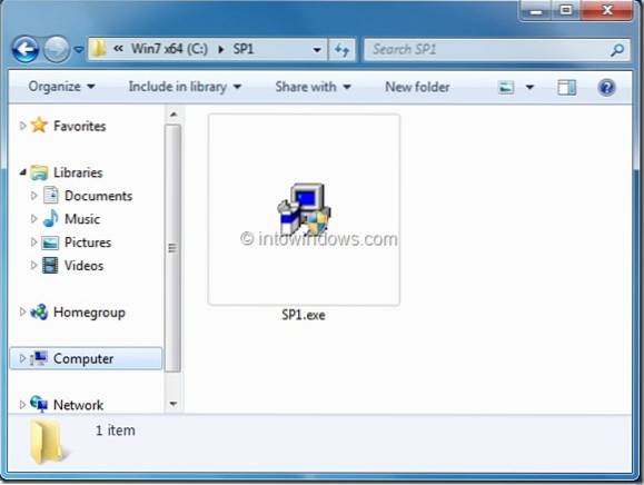 How To Slipstream Office 2010 SP1