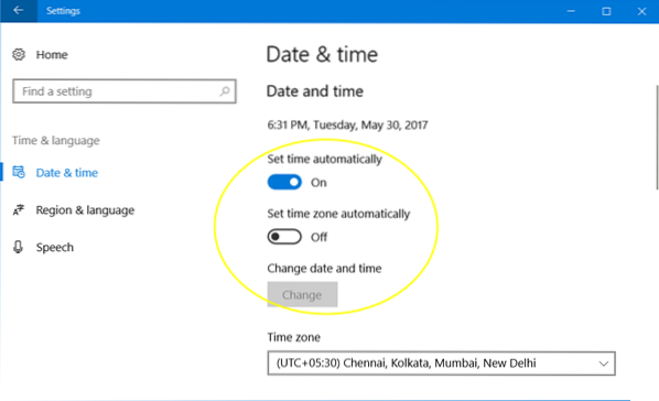 How to Solve the Problem of Windows 10 Showing the Wrong Time?