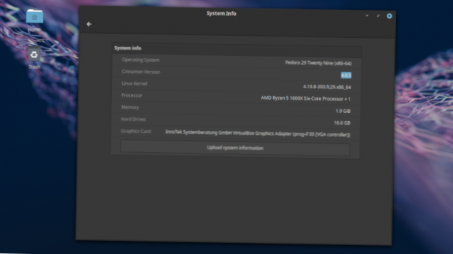 Come velocizzare il Cinnamon Desktop
