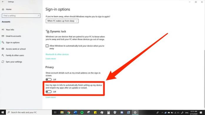 Cum să opriți deschiderea automată a Microsoft Edge în Windows 10
