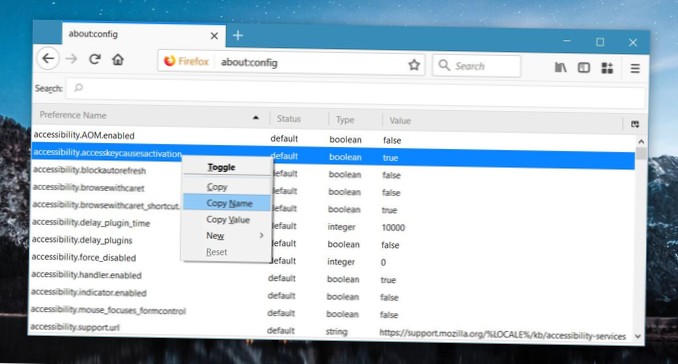 Cum să sincronizați Preferințele de configurare cu Firefox Sync