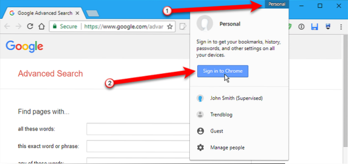 Como sincronizar o navegador Chrome em diferentes dispositivos