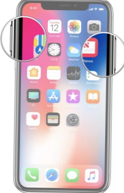 So machen Sie einen Screenshot auf dem iPhone X