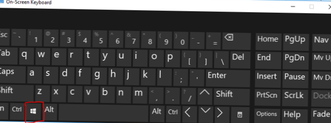 Cum să comutați bara de activități cu o comandă rapidă de la tastatură pe Windows 10
