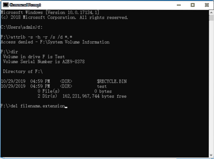 How to track spyware or malware via cmd