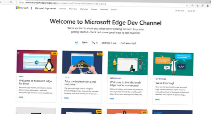 How to try out Microsoft Edge on Linux before release