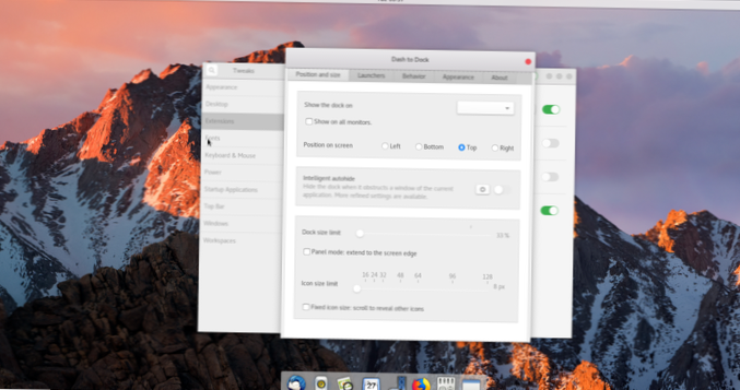 How To Turn Gnome Shell Into macOS High Sierra