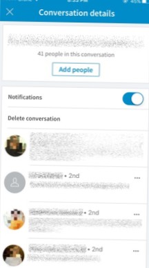 Cum se dezactivează alertele pentru mesaje de grup pe LinkedIn