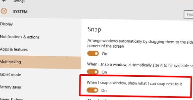 Cómo desactivar las sugerencias instantáneas en Windows 10