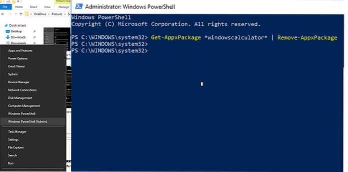 How to Uninstall any Built-in Apps with powershell in Windows 10