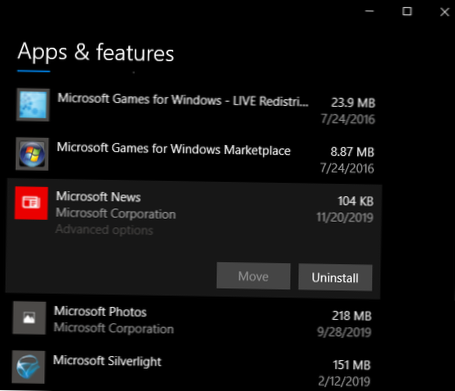 Hoe Microsoft Store-apps op Windows 10 te verwijderen