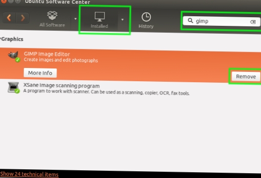 Come disinstallare il software su Ubuntu Linux