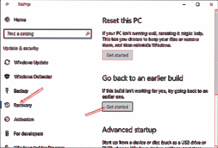 How To Uninstall Windows 10 Anniversary Update