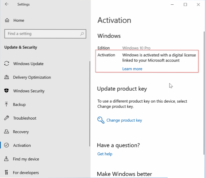 Como desvincular a licença do Windows 10 da sua conta da Microsoft