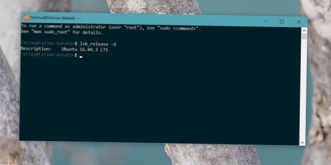 Jak aktualizovat na Ubuntu 18.04 V systému Windows 10