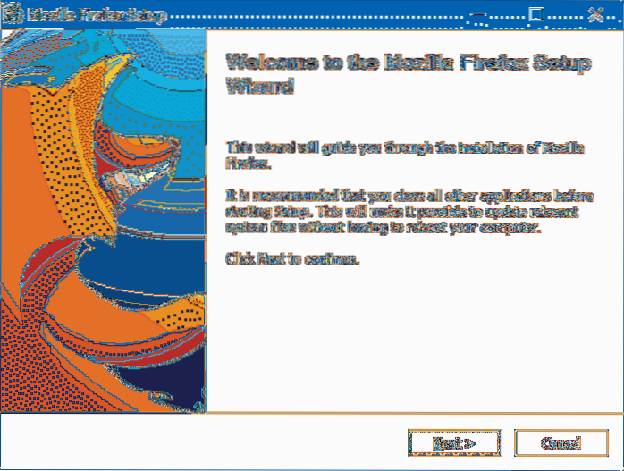 Come aggiornare Firefox da 32 a 64 bit senza Reinsall