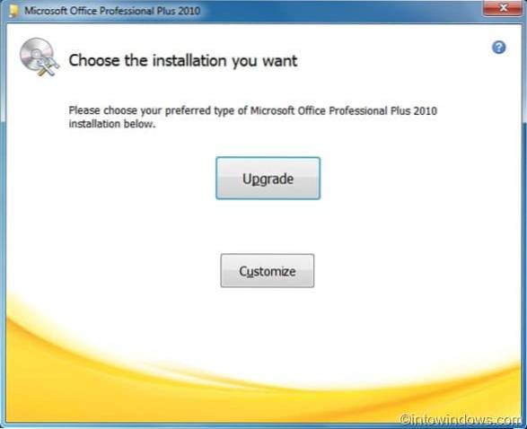 How To Upgrade Office 2007 To Office 2010