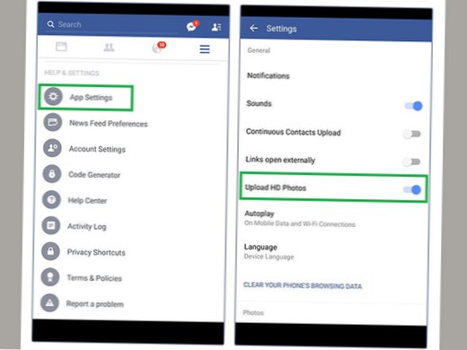 How To Upload HD Photos To Facebook From Your Phone