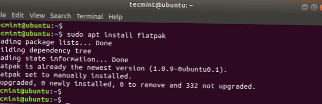 Come utilizzare e installare FlatPak su Linux