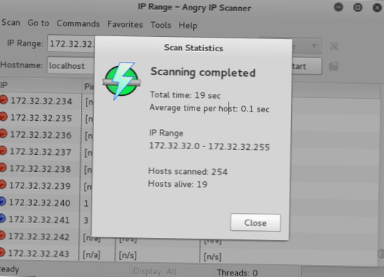 Comment utiliser Angry IP Scanner pour scanner une adresse IP sous Linux