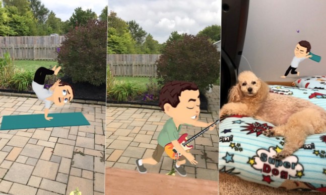 How To Use AR Bitmoji In Snapchat