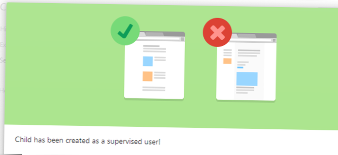Sådan bruges Chrome's 'Supervised User' Forældrekontrol-funktion