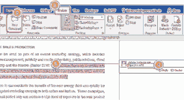 So verwenden Sie Kommentare in Microsoft Word 2016